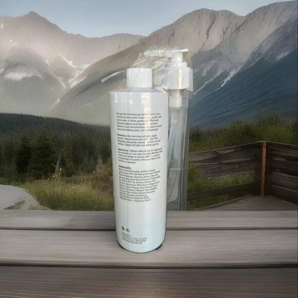 Serious Skincare A Defiance Duo Foam Cleanser & moisturizer anti aging LARGE NEW - Picture 2 of 2